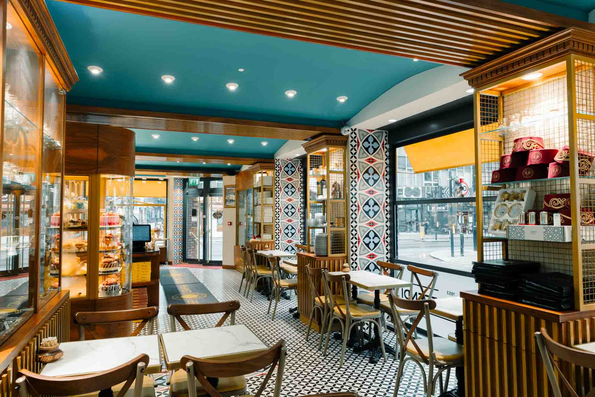 Inside the Mehmet Efendi 1953 Whitechapel boutique