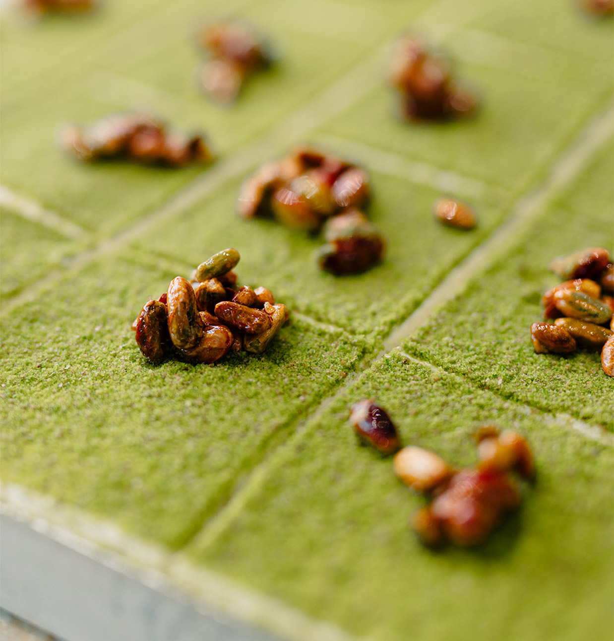 Mehmet Efendi pistachio milk cake